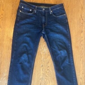 Levi's Dark Blue Straight Jeans